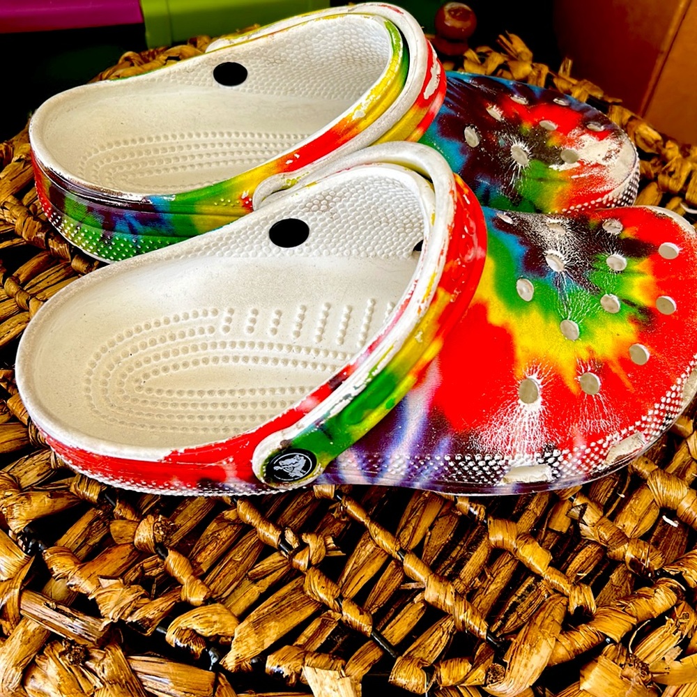 Tye Dye Crocs - image 2